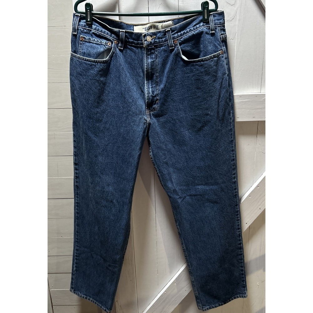 Gap Easy Fit Jeans Men's Size 38x30 Dark Wash Modele Comfort